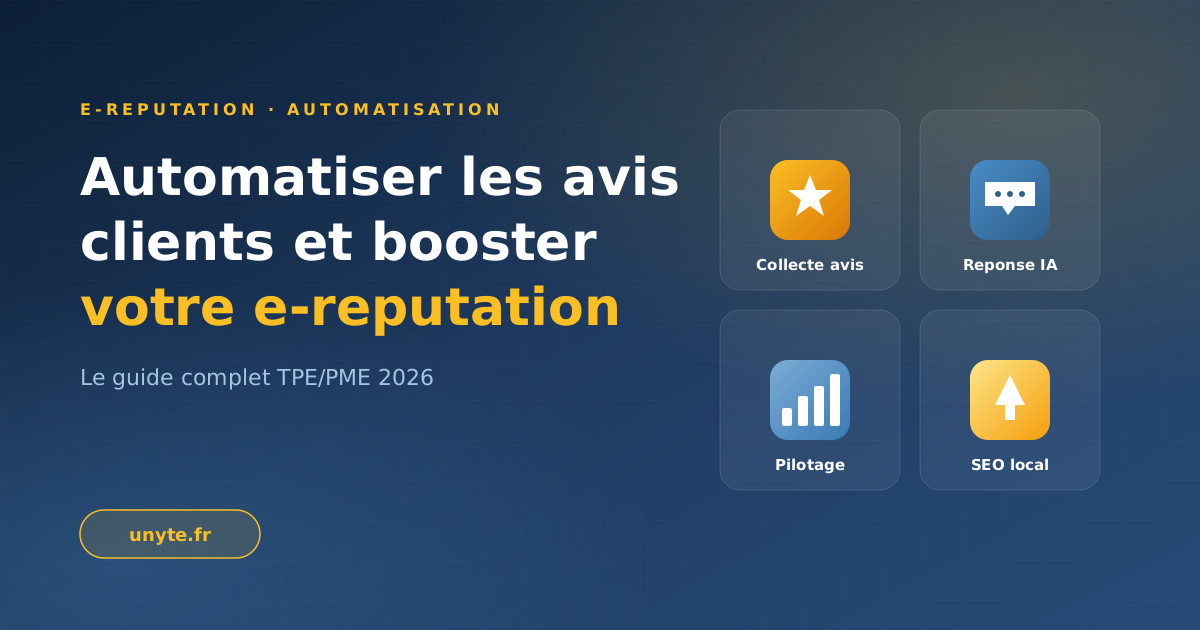 Automatiser la collecte et la gestion des avis clients pour TPE et PME