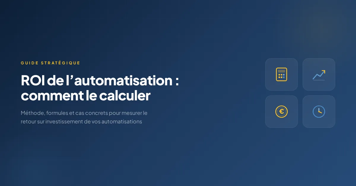 ROI de l'automatisation comment le calculer pour TPE PME